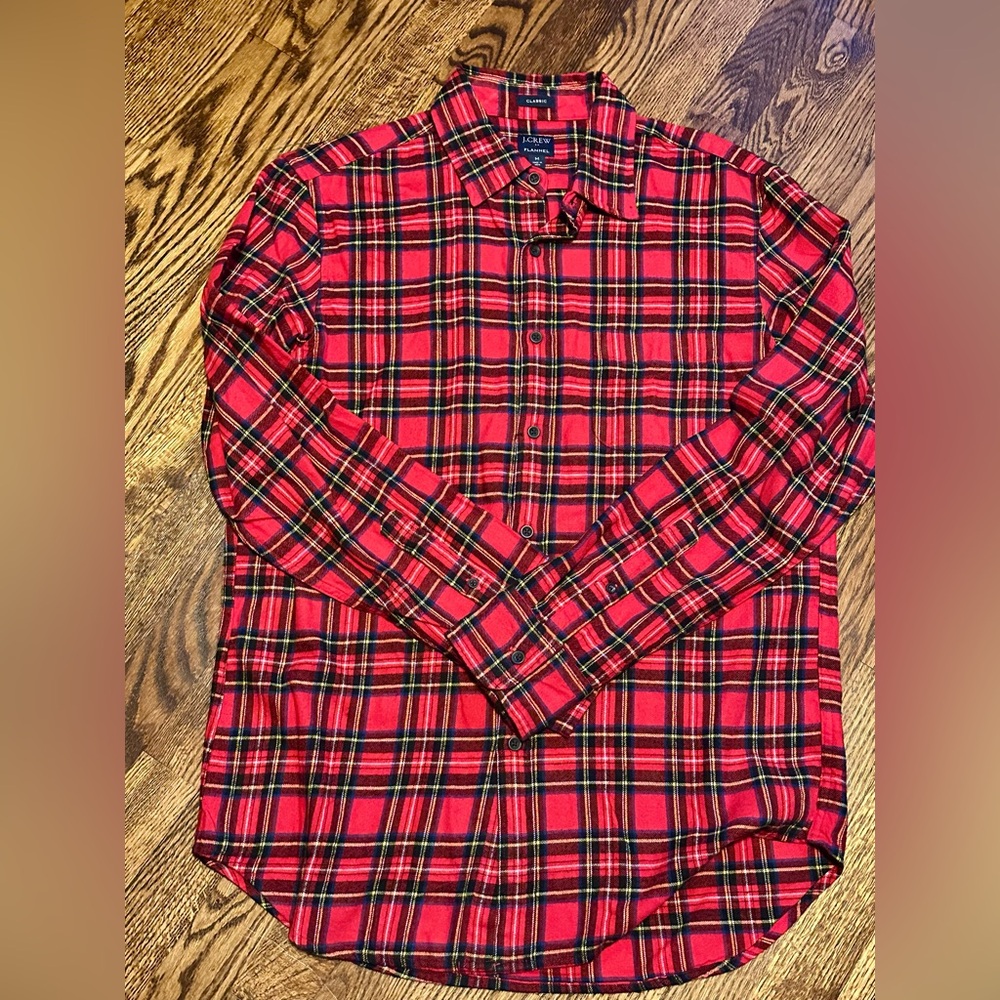 NWOT J Crew Factory Men’s Flannel Shirt